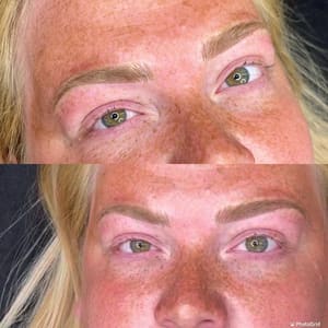 Eyebrow Tattoo result by Wild Lilly Cosmetics in Wenatchee, WA
