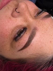 Eyebrow Tattoo result by Wild Rose Permanent Makeup in Ventura, CA