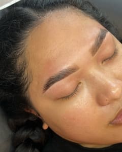 Eyebrow Tattoo result by Wildflower Aesthetics in Arlington, WA