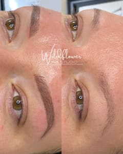 Eyebrow Tattoo result by Wildflower Ink Studio in Knoxville, TN