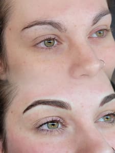 Eyebrow Tattoo result by Wildflower Permanent Cosmetics in Estacada, OR