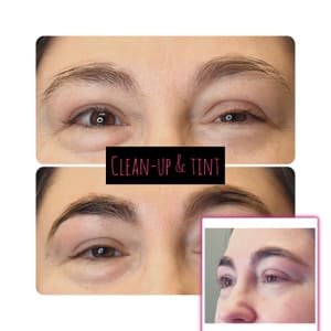 Eyebrow Tattoo result by Wink Brows Pouts Tiny Tattoos & Waxing in Fredericksburg, VA