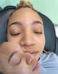 Eyebrow Tattoo result by Wink Brows Pouts Tiny Tattoos & Waxing in Fredericksburg, VA