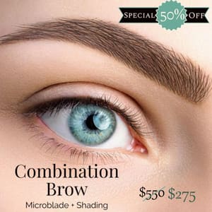 Eyebrow Tattoo result by Wink Lash & Brow Bar in Rupert, ID
