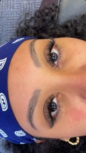 Eyebrow Tattoo result by Wink’n Minks Fayetteville Lashes in Fayetteville, GA