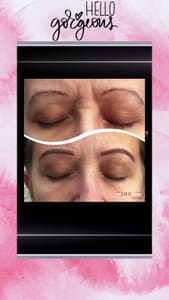 Eyebrow Tattoo result by Winking Nurse Tattoo in Murrieta, CA