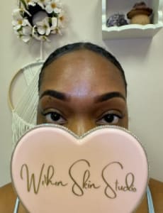 Eyebrow Tattoo result by Within Skin Studio in Raleigh, NC
