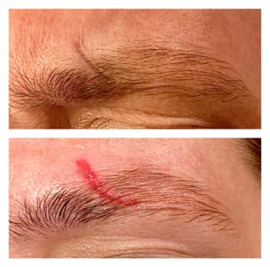 Eyebrow Tattoo result by WokeUpLikeThis Permanent Makeup in Howell, MI