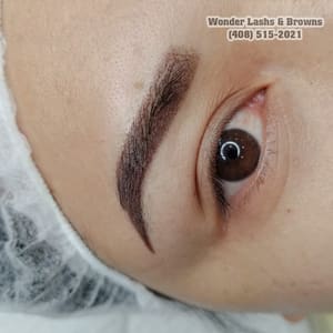 Eyebrow Tattoo result by Wonder Lashs & Browns in Milpitas, CA