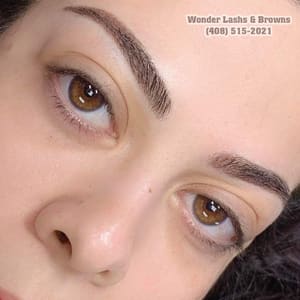 Eyebrow Tattoo result by Wonder Lashs & Browns in Milpitas, CA