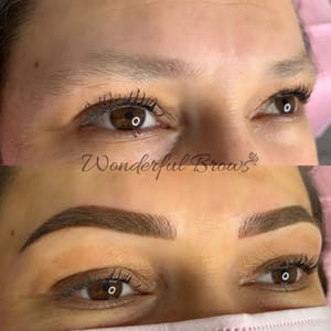 Eyebrow Tattoo result by Wonderful Brows in New City, NY