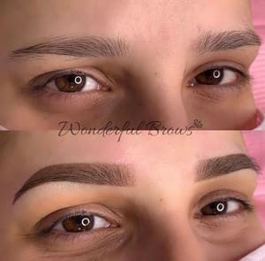 Eyebrow Tattoo result by Wonderful Brows in New City, NY