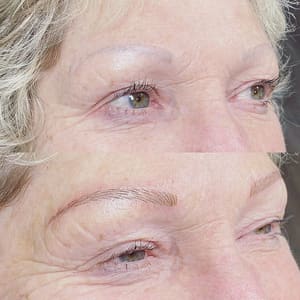 Eyebrow Tattoo result by Wonderland Permanent Cosmetics in Chubbuck, ID