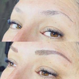 Eyebrow Tattoo result by Wonderland Permanent Cosmetics in Chubbuck, ID