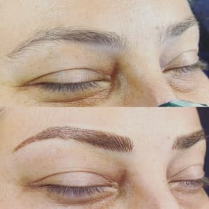 Eyebrow Tattoo result by Wonderland Permanent Cosmetics in Chubbuck, ID