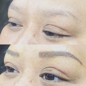 Eyebrow Tattoo result by Wonderland Permanent Cosmetics in Chubbuck, ID