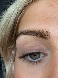 Eyebrow Tattoo result by Wonderlash Studio / medspa in Ridgewood, NJ