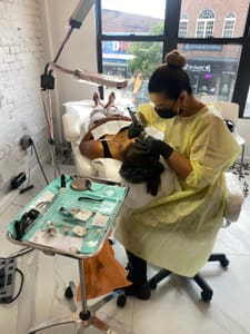 Eyebrow Tattoo result by Wonderlash Studio / Wondermedspa in Jersey City, NJ