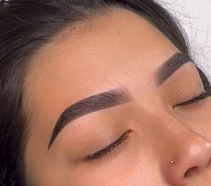 Eyebrow Tattoo result by Wow Brows Studio in Bakersfield, CA