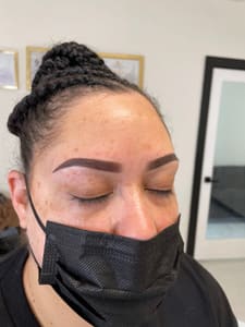 Eyebrow Tattoo result by WOW Brows Studio in Lexington, KY