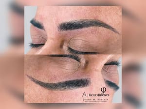 Eyebrow Tattoo result by WOW Brows Studio in Lexington, KY