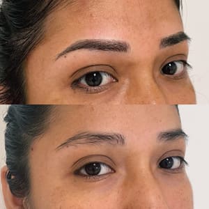 Eyebrow Tattoo result by WOW Brows Studio in Lexington, KY