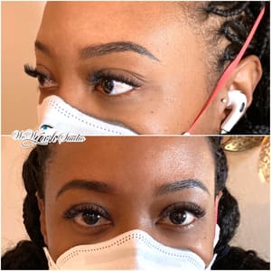 Eyebrow Tattoo result by Wow Lash Studio in Washington, DC