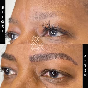 Eyebrow Tattoo result by WrightLooks in West Hollywood, CA