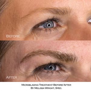 Eyebrow Tattoo result by WrightLooks in West Hollywood, CA