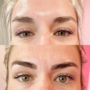 Eyebrow Tattoo result by Wyllie Beauty in West Valley City, UT
