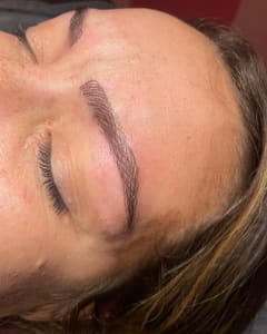 Eyebrow Tattoo result by Wyllie Beauty in West Valley City, UT