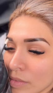 Eyebrow Tattoo result by XMX Beauty Bar in Joshua, TX