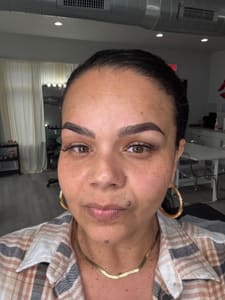 Eyebrow Tattoo result by XO Aesthetics Inc in San Antonio, TX