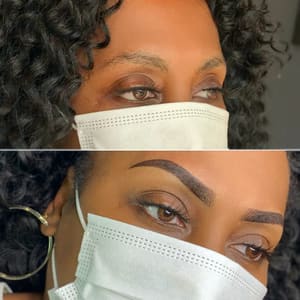 Eyebrow Tattoo result by XO Beauty & Brows in Atlanta, GA