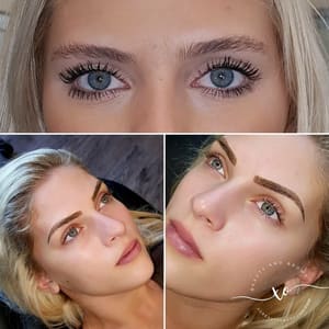 Eyebrow Tattoo result by XO Beauty & Brows in Atlanta, GA