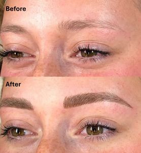 Eyebrow Tattoo result by XO Brows & Beauty in Scottsdale, AZ
