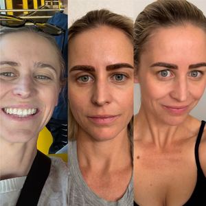 Eyebrow Tattoo result by XO Brows & Beauty in Scottsdale, AZ
