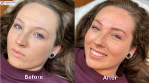 Eyebrow Tattoo result by XO Brows & Beauty in Scottsdale, AZ