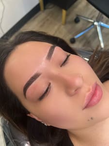 Eyebrow Tattoo result by Xo Ink Cosmetic Tattoo Institute & Studio in Wilsonville, OR