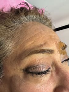 Eyebrow Tattoo result by XO Permanent Makeup /Skincare in Canoga Park, CA