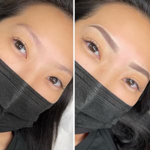 Eyebrow Tattoo result by xoBeautyBrows in Rosemead, CA