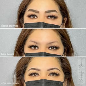 Eyebrow Tattoo result by xoBeautyBrows in Rosemead, CA