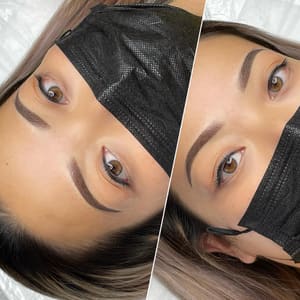 Eyebrow Tattoo result by xoBeautyBrows in Rosemead, CA