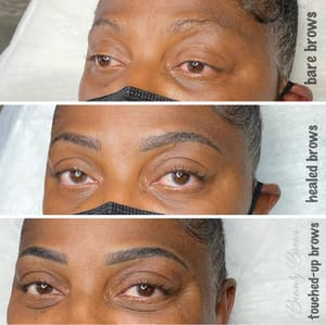 Eyebrow Tattoo result by xoBeautyBrows in Rosemead, CA