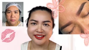 Eyebrow Tattoo result by Yada Beauty Ink Microblading Powder Brow liner Specialist Sandusky Ohio in Sandusky, OH