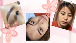 Eyebrow Tattoo result by Yada Beauty Ink Microblading Powder Brow liner Specialist Sandusky Ohio in Sandusky, OH