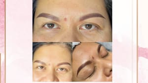 Eyebrow Tattoo result by Yada Beauty Ink Microblading Powder Brow liner Specialist Sandusky Ohio in Sandusky, OH