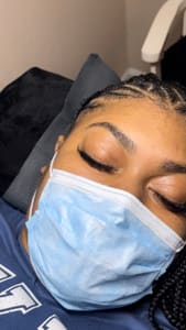 Eyebrow Tattoo result by Yali's Beauty Bar in Pulaski County, GA