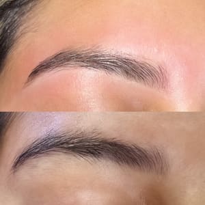 Eyebrow Tattoo result by Yami Brows Studio in White Plains, NY