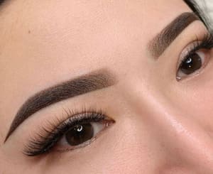 Eyebrow Tattoo result by Yara's Glow Studio in Houston, TX